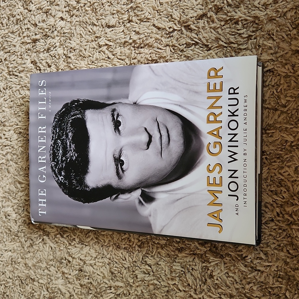 James Garner and Jon Winokur Hardback Book - The Garner Files